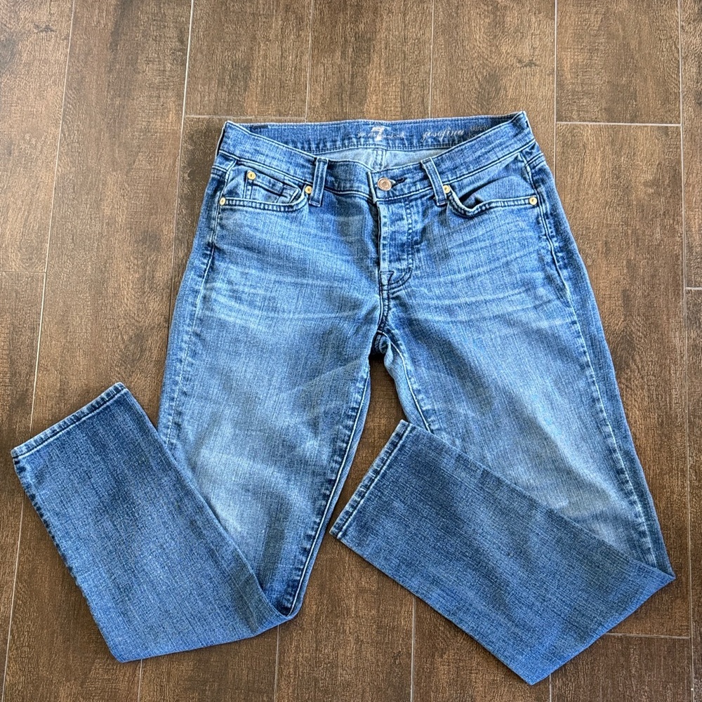 7 For All Mankind Josefina skinny boyfriend jeans